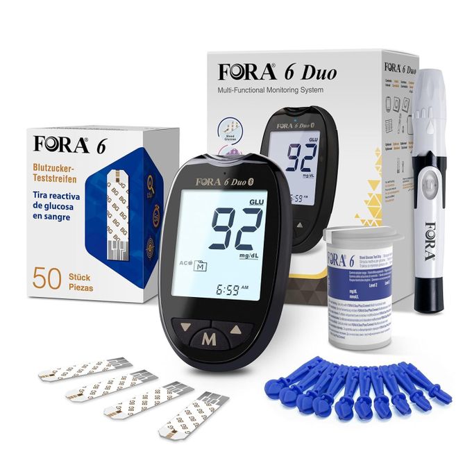 Système de Surveillance Multifonctionnel FORA® 6 Duo (Pack Complet +50 Testeurs & Connecté)
