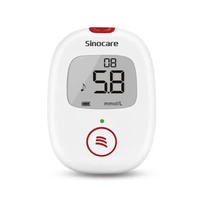 Sinocare Lecteur de glycémie avec 25 bandelettes et 25 lancettes – Image 2