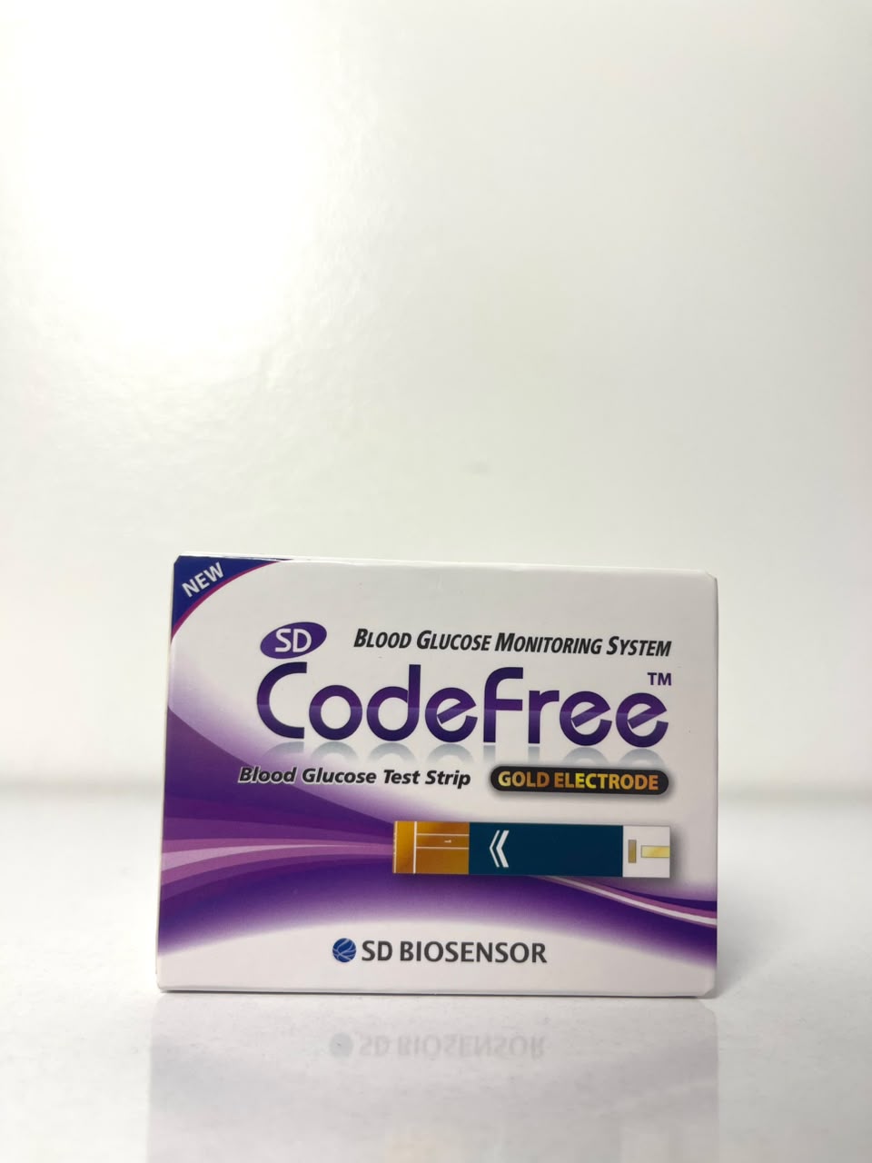 CODE FREE – Bandelettes de Test Glycémie – Boîte de 50